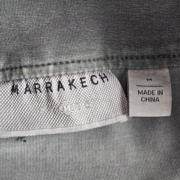 Marrakech Camo Moto Jacket with Hoodie Knit Sleeves Womens‎ Size M - Picture 4 of 9